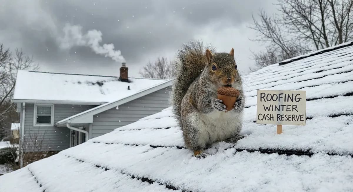 Winter Cash Reserve: How Much Roofers Should Save Before December